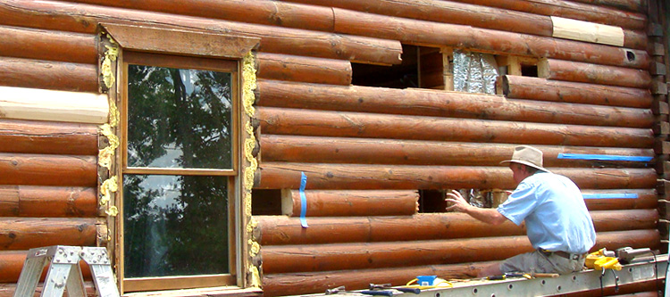 Log Home Repair Fairfax, Virginia