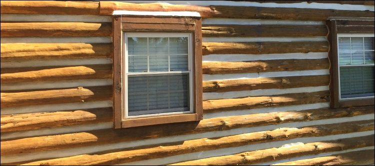 Log Home Whole Log Replacement  Fairfax, Virginia